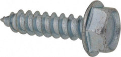 Value Collection - 5/16" Hex Head Sheet Metal Screw - Steel, 1-1/4" Length Under Head, Grade 2 - Americas Industrial Supply