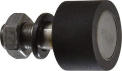 Osborn International - 1-1/4" Roller Diam x 0.843" Width, 1/2" Stud Diam x 1-1/4" Length, Plain Stud Load Runner - Urethane, 5/8" Thread Length, 1/2-20 Thread, 2.093" OAL, 110 Lb Dynamic Cap - Americas Industrial Supply