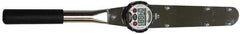 Proto - 1/2" Drive Electronic Digital Torque Wrench - 34 N/m to 340 N/m Torque, 22" OAL, 0.1 N/m Graduation, Fixed Head - Americas Industrial Supply