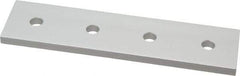 80/20 Inc. - 1.49" Wide, 6" High, Open Shelving 4 Hole Joining Strip - Aluminum, Use with Series 15 & Bolt Kit 3320 or 3325 - Americas Industrial Supply