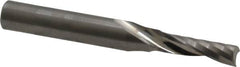 Onsrud - 3/16" Cutting Diam x 5/8" Length of Cut, 1 Flute, Upcut Spiral Router Bit - Uncoated, Right Hand Cut, Solid Carbide, 2" OAL x 1/4" Shank Diam, Single Edge, 21° Helix Angle - Americas Industrial Supply