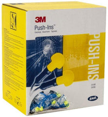 3M - Reusable, Corded, 28 dB Earplugs - Yellow, 500 Pairs - Americas Industrial Supply