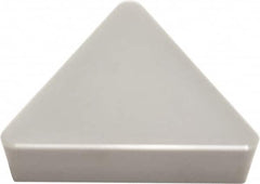 Sumitomo - TPG432 Grade SN2000K Ceramic Turning Insert - 60° Triangle, 1/2" Inscr Circle, 3/16" Thick, 1/32" Corner Radius - Americas Industrial Supply