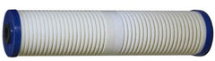 3M Aqua-Pure - 4-1/2" OD, 5µ, Cellulose Fiber Graded-Density Cartridge Filter - 20" Long, Reduces Sediments & Rust - Americas Industrial Supply