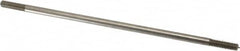 Made in USA - 8" Long, 1/4-20 Thread, Float Valve Rod - Stainless Steel, 1/2" Thread Length - Americas Industrial Supply