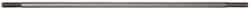 Made in USA - 10" Long, 1/4-20 Thread, Float Valve Rod - Stainless Steel, 1/2" Thread Length - Americas Industrial Supply