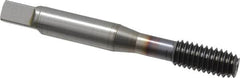 OSG - 5/16-18 UNC H5 Thread Limit Modified Bottoming Thread Forming Tap - Powdered Metal High Speed Steel, TiCN Finish, 2-23/32" OAL, 1-1/8" Thread Length, Right Hand Thread, Series EXOTAP NRT - Americas Industrial Supply