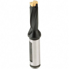 Iscar - 0.945 to 0.98" Diam, 3xD, 2.83" Max Depth, 1" Shank Diam, 6.28" OAL, Replaceable Tip Drill - DCM Toolholder, Series ChamDrill - Americas Industrial Supply