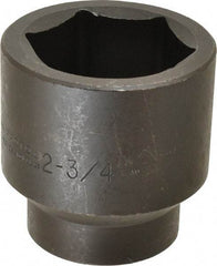 Proto - #5 Spline Drive, 2-3/4" Socket, Impact Socket - 6 Points, 4-1/4" OAL - Americas Industrial Supply