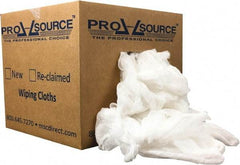 PRO-SOURCE - 110 Piece, Lint Free White Cheesecloth - 36 Inch Long x 30 Inch Wide Sheet, Washed, Box - Americas Industrial Supply