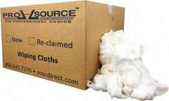 PRO-SOURCE - 275 Piece, Lint Free White Cheesecloth - 36 Inch Long x 30 Inch Wide Sheet, Washed, Box - Americas Industrial Supply
