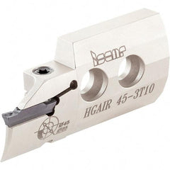 Iscar - 3" Groove Width, 18mm Max Depth of Cut, Left Hand Cut, HGAI Indexable Grooving Blade - HGN-C, HGPL Insert Style, Series Heliface - Americas Industrial Supply