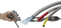 Kuriyama of America - 1-7/8" ID, -60 to 1,800°F, Stainless Steel Unlined Flexible Metal Duct Hose - 0.01 to 0.12 Gage Thickness, 15" Bend Radius, 25' Long - Americas Industrial Supply