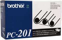 Brother - Black Thermal Print Cartridge Ribbon - Use with 75513739 - Americas Industrial Supply