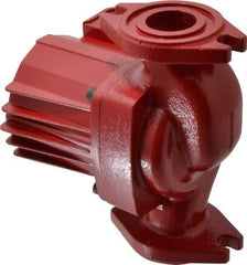 Bell & Gossett - 1/15 hp, 6-3/16" Long, 1 Phase, Cast Iron Housing, Noryl Impeller, Inline Circulator Pump - 115 Volt, 60 Hz, 6-3/8" Flange Width, Bell & Gossett Part No. 103350, 150 Max psi, ODP Motor - Americas Industrial Supply