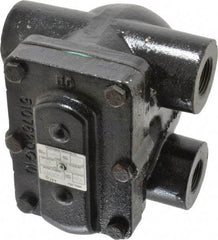 Hoffman Speciality - 3/4 Female" Pipe, Cast Iron Float & Thermostatic Steam Trap - 15 Max psi - Americas Industrial Supply