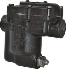 Hoffman Speciality - 1/2 Female" Pipe, Cast Iron Inverted Bucket Steam Trap - 125 Max psi - Americas Industrial Supply