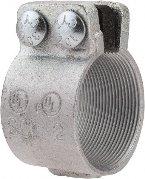 Thomas & Betts - 2" Trade, Malleable Iron Threaded Rigid/Intermediate (IMC) Conduit Coupling - Noninsulated - Americas Industrial Supply