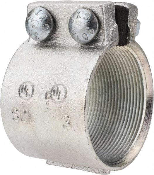 Thomas & Betts - 3" Trade, Malleable Iron Threaded Rigid/Intermediate (IMC) Conduit Coupling - Noninsulated - Americas Industrial Supply