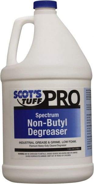Scot's Tuff - 1 Gal Bottle Cleaner/Degreaser - Liquid, Concentrated, Low Sudsing, Pleasant - Americas Industrial Supply