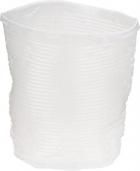 Made in USA - 55 Gal, 18 mil, LDPE Drum Liner - Rigid Accordion Liner - Americas Industrial Supply