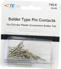 Tyco/Amp - Modular Receptacle Plug Connector Solder Pin Contact - Americas Industrial Supply