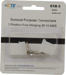 Tyco/Amp - Free Hanging Connector Kit - 20 to 14 AWG Compatible Wire Size - Americas Industrial Supply