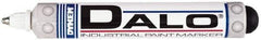Dykem - White Paint Marker - Broad Tip, Oil Based - Americas Industrial Supply