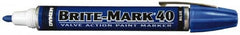 Dykem - Blue Oil-Based Paint Marker - Broad Tip, Oil Based - Americas Industrial Supply