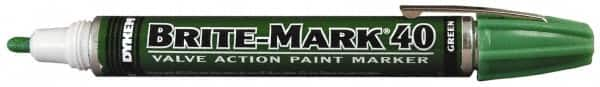 Dykem - Green Oil-Based Paint Marker - Broad Tip, Oil Based - Americas Industrial Supply