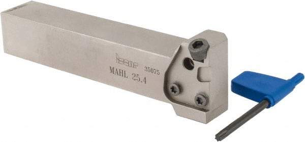 Iscar - MAH, External, Left Hand, Indexable Grooving Tool Holder - 1" Shank Height, 1" Shank Width, 5.6" OAL - Americas Industrial Supply
