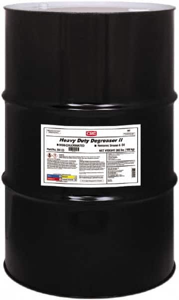 CRC - 55 Gal Drum Cleaner/Degreaser - Liquid, Petroleum Distillate & Nonchlorinated, Unscented - Americas Industrial Supply