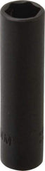 Proto - 1/4" Drive 9mm Deep Impact Socket - 6 Points, 2" OAL - Americas Industrial Supply