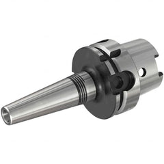 Iscar - 8mm Hole Diam, HSK63A Taper Shank Shrink Fit Tool Holder & Adapter - 76mm Projection, 14mm Nose Diam, 36mm Clamping Depth, 25,000 RPM, Through Coolant - Exact Industrial Supply