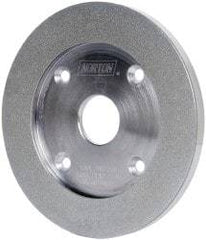 Norton - 6" Diam, 1-1/4" Hole Size, 7/16" Overall Thickness, 200 Grit, Type 6 Tool & Cutter Grinding Wheel - Very Fine Grade, Diamond - Americas Industrial Supply