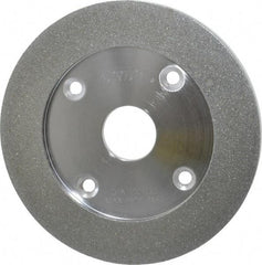 Norton - 6" Diam, 1-1/4" Hole Size, 7/16" Overall Thickness, 100 Grit, Type 6 Tool & Cutter Grinding Wheel - Fine Grade, Diamond - Americas Industrial Supply