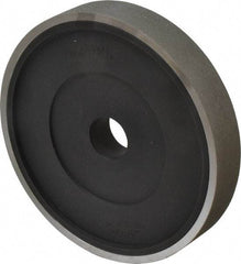 Norton - 200 Grit Diamond Bench & Pedestal Grinding Wheel - 6" Diam x 1" Hole x 1" Thick, Very Fine Grade - Americas Industrial Supply