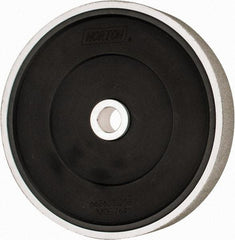 Norton - 100 Grit Diamond Bench & Pedestal Grinding Wheel - 6" Diam x 1" Hole x 1" Thick, Fine Grade - Americas Industrial Supply