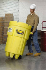 Enpac - Overpack & Salvage Drums Type: Salvage Drum w/Wheels Total Capacity (Gal.): 50.00 - Americas Industrial Supply