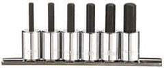 Paramount - 6 Piece 3/8" Drive Metric Hex Bit Socket Set - 4 to 10mm Hex - Americas Industrial Supply