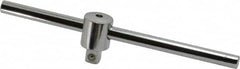 Paramount - 1/4" Drive Socket Sliding T-Handle - 4-1/2" OAL, Chrome Finish - Americas Industrial Supply