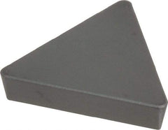 Hertel - TPG322 T00825 Grade HT601CA Ceramic Turning Insert - Uncoated, 60° Triangle, 3/8" Inscr Circle, 1/8" Thick, 1/32" Corner Radius - Americas Industrial Supply