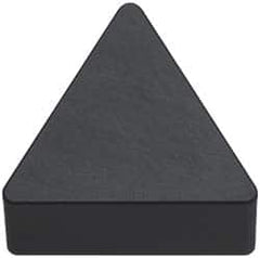 Kyocera - TNG332 T00825 Grade A65 Ceramic Turning Insert - Al2O3/TiC Finish, 60° Triangle, 3/8" Inscr Circle, 3/16" Thick, 1/32" Corner Radius - Americas Industrial Supply