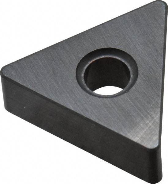 Hertel - TNGA332 T00825 Grade HT601CA Ceramic Turning Insert - Uncoated, 60° Triangle, 3/8" Inscr Circle, 3/16" Thick, 1/32" Corner Radius - Americas Industrial Supply