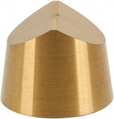 Hertel - RCGX103 P08015 Grade HP610CA Ceramic Turning Insert - TiN Finish, Round, 3/8" Inscr Circle, 5/16" Thick - Americas Industrial Supply