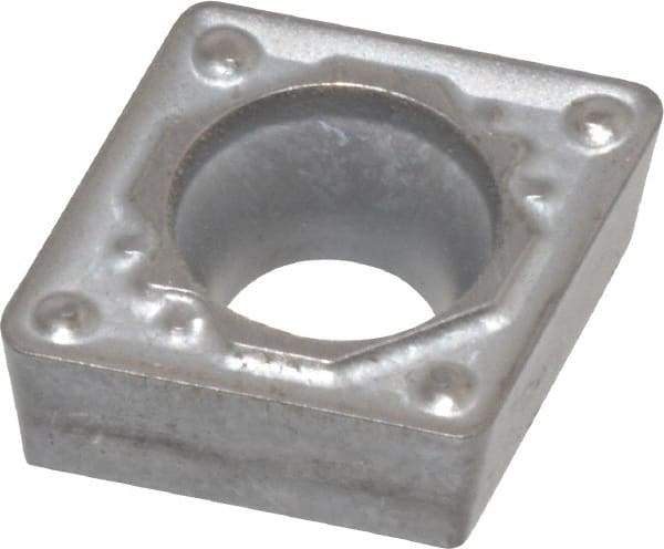 Hertel - CCMT32.52 BH Grade HT115CR Cermet Turning Insert - Uncoated, 80° Diamond, 3/8" Inscr Circle, 5/32" Thick, 1/32" Corner Radius - Americas Industrial Supply