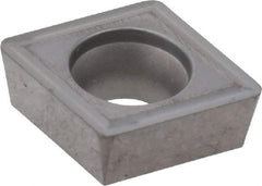 Hertel - CPGT32.52 Grade HT115CR Cermet Turning Insert - Uncoated, 80° Diamond, 3/8" Inscr Circle, 5/32" Thick, 1/32" Corner Radius - Americas Industrial Supply