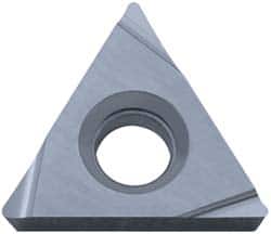 Kyocera - TPGH1.81.50.5 Grade TN60 Cermet Turning Insert - TiCN/NbC Finish, 60° Triangle, 7/32" Inscr Circle, 3/32" Thick, 0.008" Corner Radius - Americas Industrial Supply