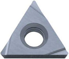 Kyocera - TPGH1.81.50.5 Grade TN60 Cermet Turning Insert - TiCN/NbC Finish, 60° Triangle, 7/32" Inscr Circle, 3/32" Thick, 0.008" Corner Radius - Americas Industrial Supply