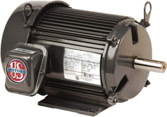 US Motors - 1.5 hp, TEFC Enclosure, No Thermal Protection, 1755, 1440 RPM, 208-230/460 & 190/380 Volt, 60/50 Hz, Three Phase Premium Efficient Motor - Americas Industrial Supply